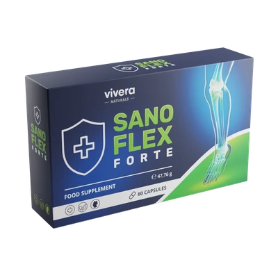 SanoFlex Forte Packung – 60 Kapseln Nahrungsergänzungsmittel für Gelenke